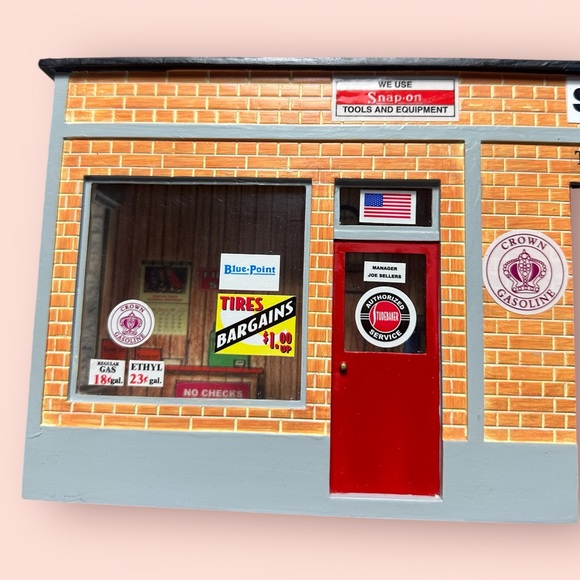 Kids Snappy Service Station Garage Gas Station Toy With Accessories Unique - Picture 4 of 16